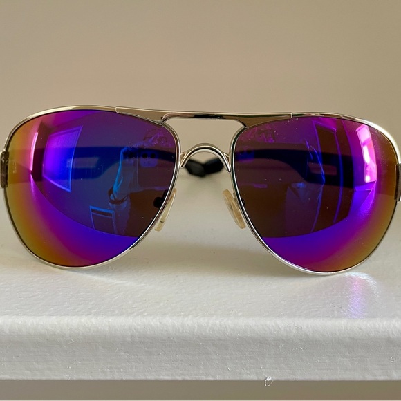 DXTREME Cool AVIATOR Style SUNGLASSES With Iridescent PURPLE Lenses - Picture 6 of 9